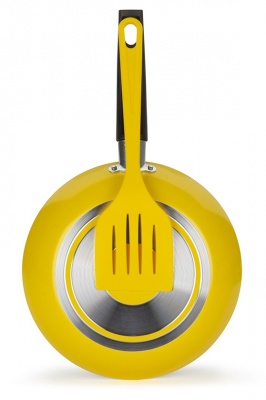 Frigideria Atiaderente Color Pop Amarela com Esptulo